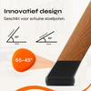 FLOOQ - Embouts de pieds de chaise - Rectangulaires inclinés noirs - Frits