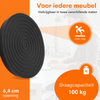 FLOOQ - Meubelonderzetters - Zwart - Froukje