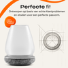 FLOOQ - Embouts de pieds de chaise Pro - Ronds - Transparents - Floor