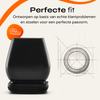 FLOOQ - Embouts de pieds de chaise Pro - Carrés - Noir - Florian