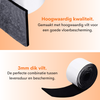 FLOOQ Filzrolle – Schwarz – 1 Meter lang – 3 mm dick