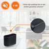 FLOOQ - Embouts de pieds de chaise - Ovales - Noirs - FOSS