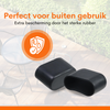 FLOOQ - Embouts de pieds de chaise - Ovales - Noirs - FOSS