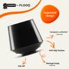 FLOOQ - Stoelpootdoppen - Rond - Zwart - Fero