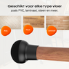 FLOOQ - Stoelpootdoppen Pro Schuin - Rond - Transparant - Fabian