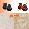FLOOQ - Stoelpootdoppen - Tapijt/vloerbedekking - Rond - Francis