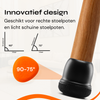 FLOOQ - Embouts de pieds de chaise - Flexibles - Transparents - Fien