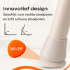 FLOOQ - Embouts de pieds de chaise Pro - Ronds - Noirs - Floor