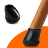 FLOOQ - Stoelpootdoppen Pro - Rond - Zwart - Fen