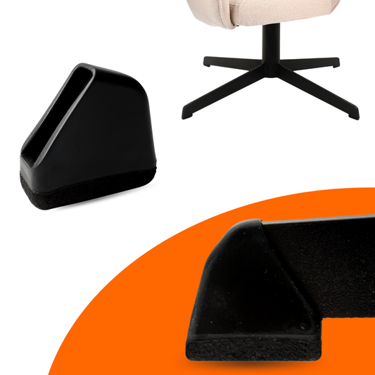 FLOOQ - Stoelpootdoppen- Spinpoot - Fox