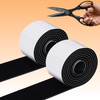 FLOOQ Filzrolle – Schwarz – 1 Meter lang – 3 mm dick