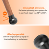 FLOOQ - Stoelpootdoppen - Tapijt/vloerbedekking - Rond - Francis